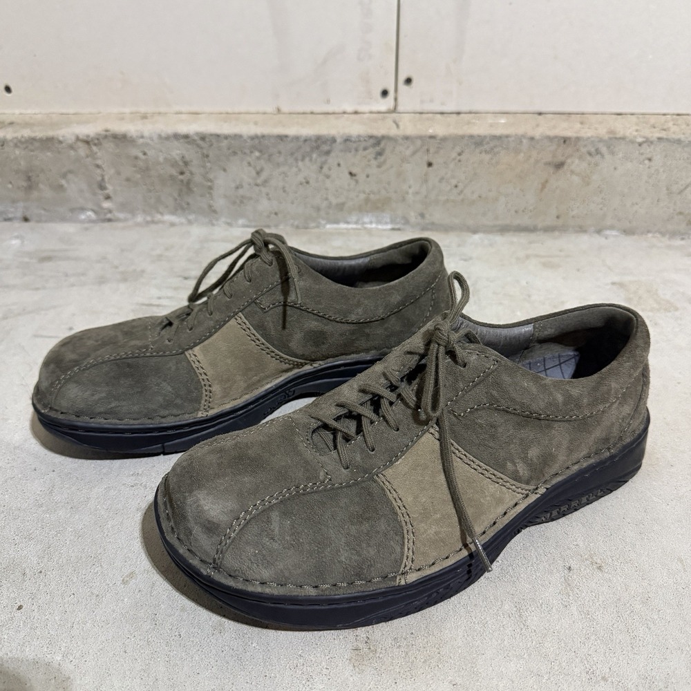 Merrell World Sport Hedge Stone Suede Shoes Men 7.5